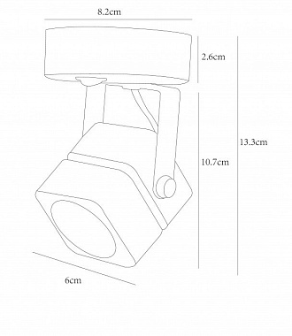 Светильник настенный Arte Lamp MISAM A1315AP-1BK 50Вт GU10