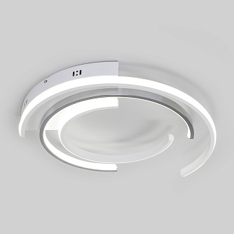 Светильник потолочный Eurosvet Gross 90248/3 белый/ хром 75Вт LED