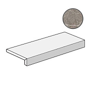 Плитка для ступеней Atlas Concord Италия Marvel Pro ADYF Grey Fleury Elemento L Strutturato 60х15см 0,09кв.м. матовая