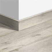Плинтус Quick-Step 2400х77х14мм Светло-Серый Бетон QSPSKR01861