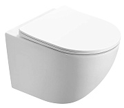 Унитаз подвесной Azario MORANO AZ-450W безободковый с микролифтом