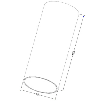 Светильник потолочный Technical FOCUS LED C056CL-L12W3K-W-D-W 12Вт LED