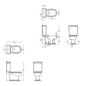 Механизм слива SIMAS D21cr
