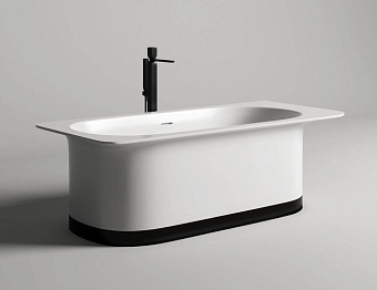Ванна каменная SALINI NINFEA 102721MRF S-Stone матовая 180х82см отдельностоящая