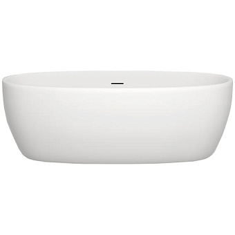 Ванна каменная SALINI LUCE 100121M S-Stone матовая 170х85см отдельностоящая