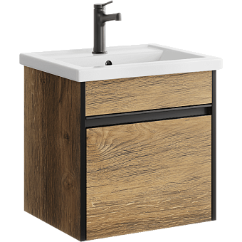 Тумба с раковиной AQWELLA Urban URB0105DB 39х47х46см