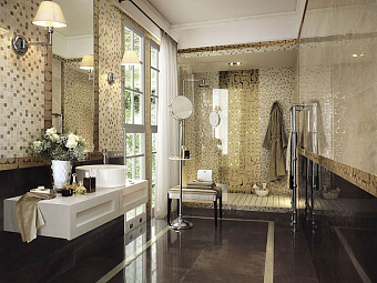 Напольная плитка FAP CERAMICHE Evoque fKUG Earth Brillante 59х59см 1,044кв.м. глянцевая