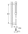 Душевой гарнитур GROHE Euphoria Cube Stick 27891000 хром