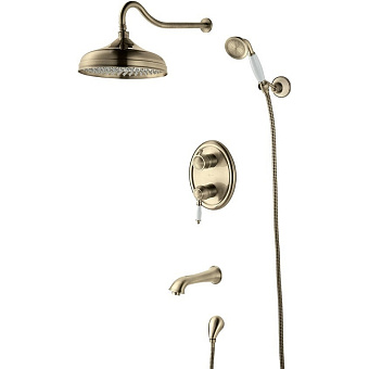 Душевая система LEMARK Villa LM4822B бронза