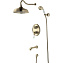 Душевая система LEMARK Villa LM4822B бронза
