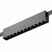 Магнитный трековый светильник ST Luce FARM ST816.406.12 12Вт LED чёрный