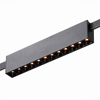 Магнитный трековый светильник ST Luce FARM ST816.406.12 12Вт LED чёрный