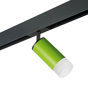 Трековый светильник Lightstar Rullo PRO43431 50Вт GU10 зелёный для однофазного трека