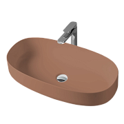 Раковина накладная ArtCeram COGNAC COL005 40 00 35х68см