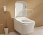 Унитаз подвесной VITRA V-Care 7231B403-6216 безободковый с микролифтом