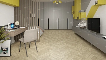 Виниловый ламинат Alpine Floor Сонома Chevron ECO 18-7 600х127х5мм 43 класс 1,68кв.м