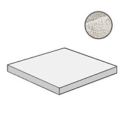 Плитка для ступеней Atlas Concord Италия Klif AN42 White Scalino Ang 37,5х37,5см 0,141кв.м. неполированная