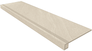 Плитка для ступеней ESTIMA Gabbro Set/Steptrade/GB01_NS/33x120/S1/Riser/GB01_NS/14,5 White 120х33смкв.м. неполированная
