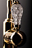Смеситель для ванны Boheme Crystal 283-CRST золотой