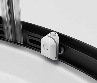 Угловое ограждение AM-PM X-Joy Twin Slide W88E-205-080BT64 195х80см стекло прозрачное