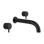 Смеситель для раковины Cisal Less New LN01351040 чёрный (матовый)