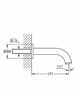 Излив GROHE 13139003