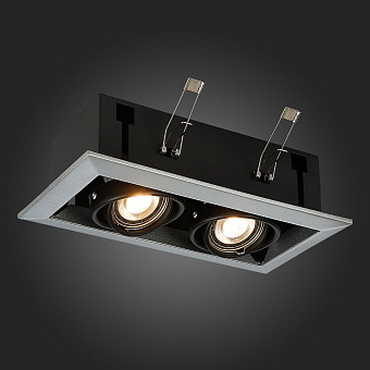 Светильник точечный встраиваемый ST Luce HEMI ST250.148.02 100Вт GU10