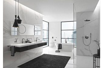 Смеситель для раковины GROHE Essence New 32628A01 чёрный