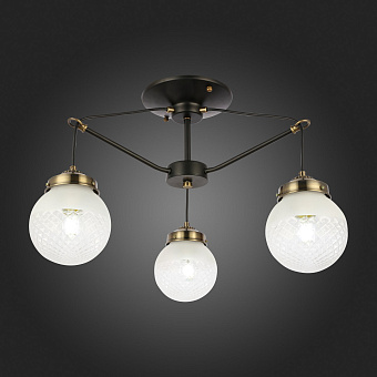 Люстра потолочная Evoluce STRICCE SLE110302-03 60Вт 3 лампочек E27