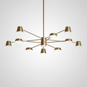 Люстра ImperiumLOFT Toivola 151680-26 96Вт 13 лампочек LED