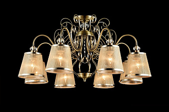 Светильник потолочный Freya Driana FR2405-PL-08-BZ 40Вт E14