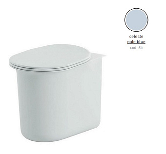 Унитаз приставной ArtCeram Chic CHV002 65 00 безободковый