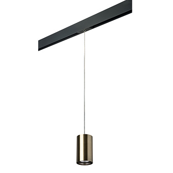 Трековый светильник Lightstar Rullo PRORP431 50Вт GU10 бронза для однофазного трека