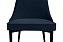 Кухонный стул AERO 50х58х91см велюр/сталь Dark Blue