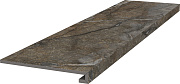 Плитка для ступеней KERAMA MARAZZI Сильвер Рут DL502920R\GCF серый обрезной 33х119,5см 0,789кв.м. матовая