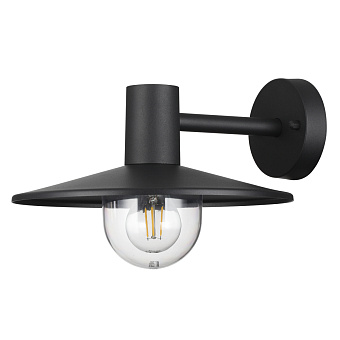 Светильник фасадный Odeon NATURE 4833/1W 40Вт IP44 E27 чёрный