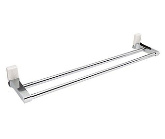 Полотенцедержатель WASSERKRAFT Leine K-5000 WHITE K-5040WHITE бежевый/хром 63,5см
