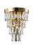 Бра CRYSTAL LUX ABIGAIL ABIGAIL AP3 GOLD/TRANSPARENT 180Вт E14