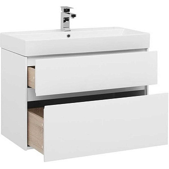 Тумба с раковиной AQUANET Бруклин 212598 43,6х86х66,2см