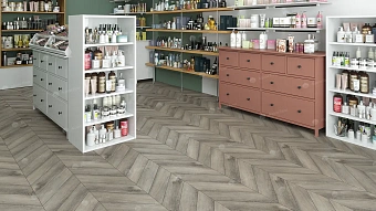 Виниловый ламинат Alpine Floor Дуб Исида Chevron ECO 18-8 600х127х5мм 43 класс 1,68кв.м
