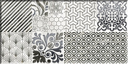 Декор BERYOZA CERAMICA Valensole 641326 синий 25х50см 0,875кв.м.
