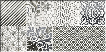 Декор BERYOZA CERAMICA Valensole 641326 синий 25х50см 0,875кв.м.
