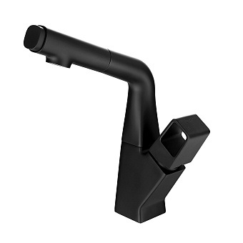 Смеситель для кухни LEMARK Soul LM6008BL чёрный