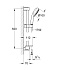 Душевой гарнитур GROHE Tempesta Cosmopolitan 27576002 хром