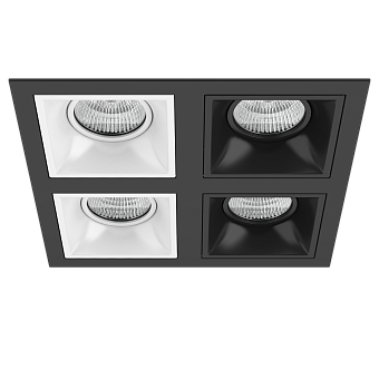 Светильник точечный встраиваемый Lightstar Domino D54706060707 50Вт GU5.3