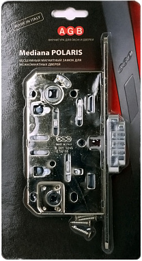 Замок магнитный AGB MEDIANA POLARIS B06102.50.06.567 никель