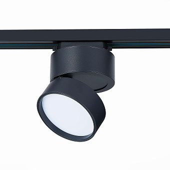 Трековый светильник ST Luce ST651 ST651.436.14 14Вт LED чёрный для однофазного трека