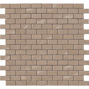 Керамическая мозаика Atlas Concord Италия MARVEL STONE AS4M Desert Beige Mosaico Burattato 29,8х29,8см 0,54кв.м.