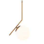 Светильник подвесной Eurosvet Frost Long 50160/1 латунь 60Вт E27