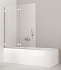 Стеклянная шторка на ванну RADAWAY Arta PND 130 R 150х130см